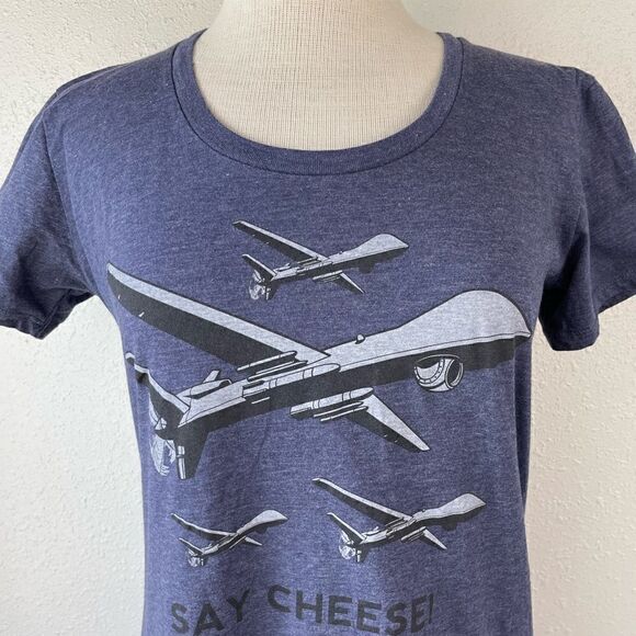 Vintage CNN Say Cheese Headline News Short Sleeve Size XL EUC - Picture 2 of 7